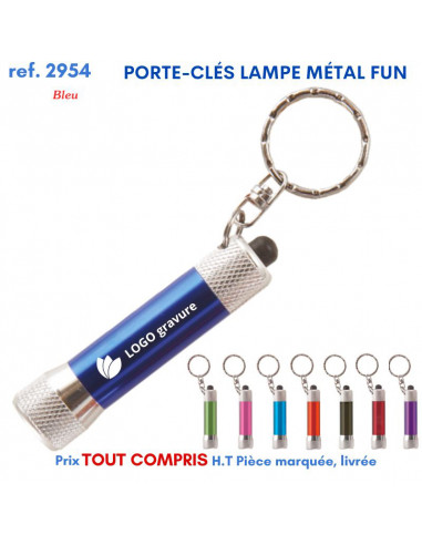 PORTE CLES LAMPE METAL FUN REF 2954 2954 PORTE CLES EN METAL  2,28 €