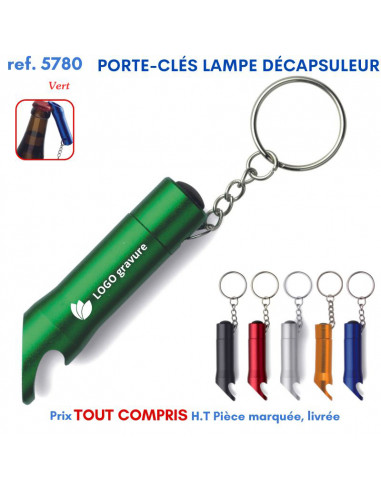 PORTE CLES METAL LAMPE DECAPSULEUR REF 5780 5780 PORTE CLES EN METAL  2,94 €