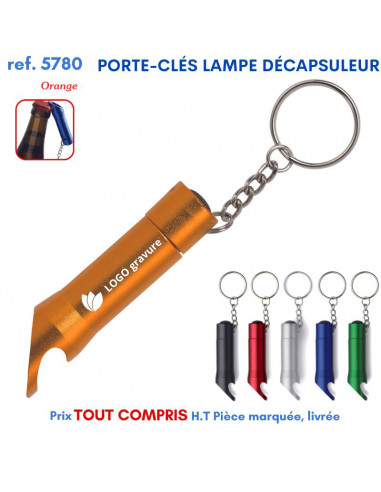 PORTE CLES METAL LAMPE DECAPSULEUR REF 5780 5780 PORTE CLES EN METAL  3,14 €