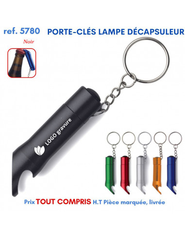 PORTE CLES METAL LAMPE DECAPSULEUR REF 5780 5780 PORTE CLES EN METAL  3,14 €