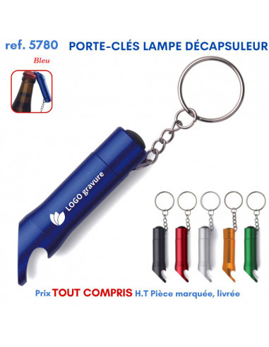 PORTE CLES METAL LAMPE DECAPSULEUR REF 5780 5780 PORTE CLES EN METAL  2,94 €