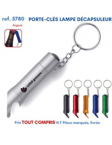 PORTE CLES METAL LAMPE DECAPSULEUR REF 5780 5780 PORTE CLES EN METAL  3,14 €