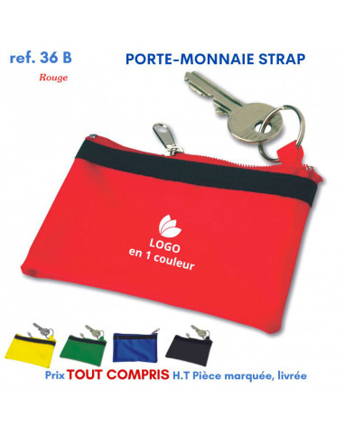 PORTE MONNAIE STRAP REF 36 B 36 B PORTE MONNAIE PUBLICITAIRES  1,00 €