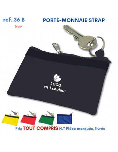 PORTE MONNAIE STRAP REF 36 B 36 B PORTE MONNAIE PUBLICITAIRES  1,00 €