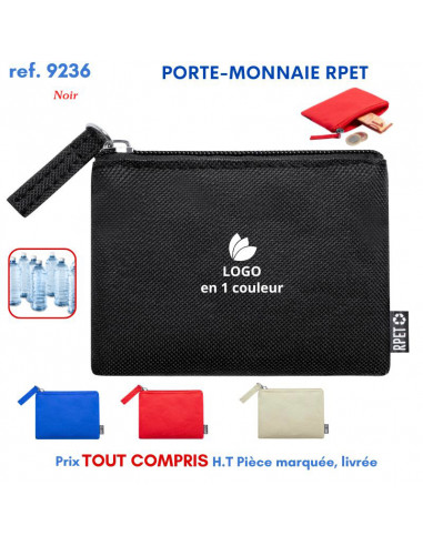 PORTE-MONNAIE RPET REF 9236 9236 ETUIS PORTE CARTES DE CREDIT PUBLICITAIRES  1,02 €