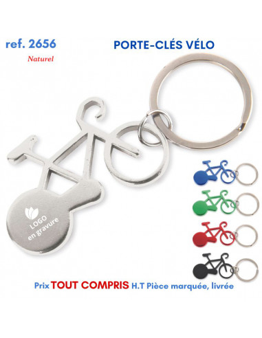 PORTE CLES VELO COLOR REF 2656 2656 PORTE CLES EN METAL  0,73 €