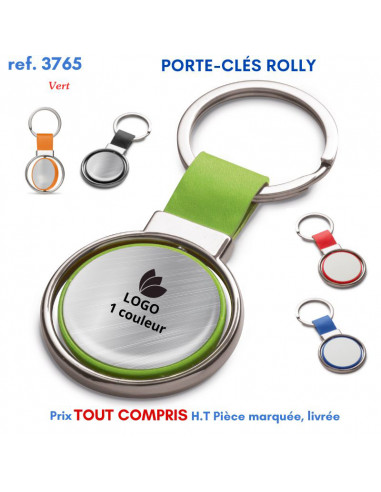 PORTE CLES ROLLY REF 3765 3765 PORTE CLES EN METAL  4,55 €