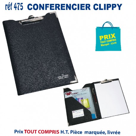 CONFERENCIER CLIPPY REF 475 475 conférenciers personnalisés  8,86 €