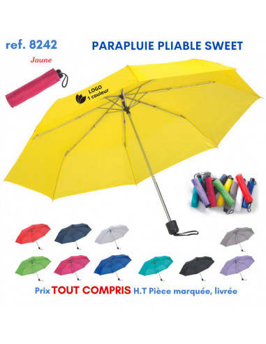 PARAPLUIE PLIABLE SWEET REF 8242 8242 PARAPLUIE PLIABLE  6,80 €