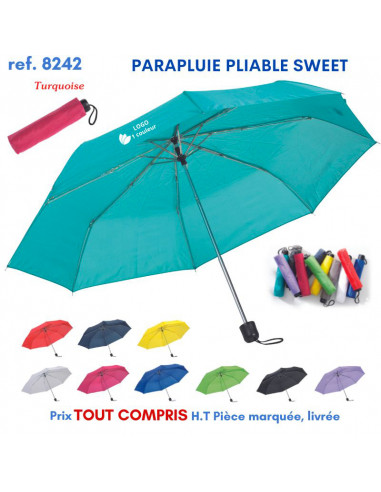 PARAPLUIE PLIABLE SWEET REF 8242 8242 PARAPLUIE PLIABLE  6,80 €