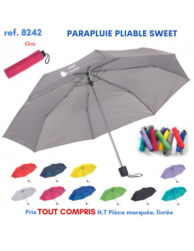 PARAPLUIE PLIABLE SWEET REF 8242 8242 PARAPLUIE PLIABLE  6,21 €