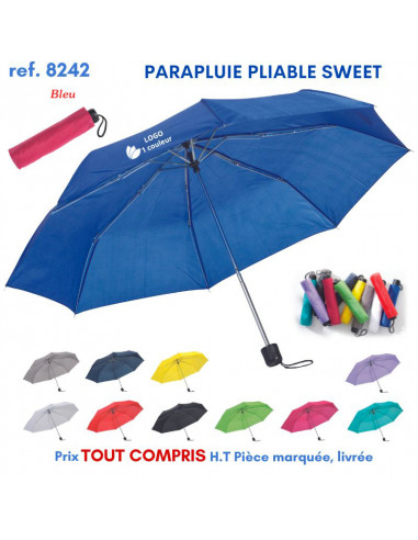 PARAPLUIE PLIABLE SWEET REF 8242 8242 PARAPLUIE PLIABLE  6,80 €