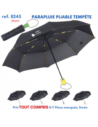 PARAPLUIE PLIABLE TEMPETE REF 8245 8245 PARAPLUIE PLIABLE  11,10 €