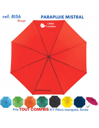 PARAPLUIE MISTRAL REF 8156 8156 PARAPLUIES TEMPETE  8,64 €