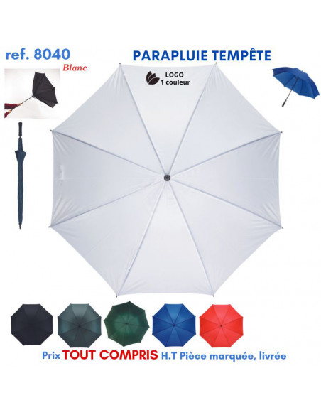 PARAPLUIE TEMPETE REF 8040 8040 PARAPLUIES TEMPETE  9,22 €