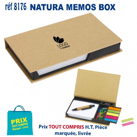 NATURA MEMOS BOX REF 8176 8176 OBJETS PRATIQUES  4,90 €