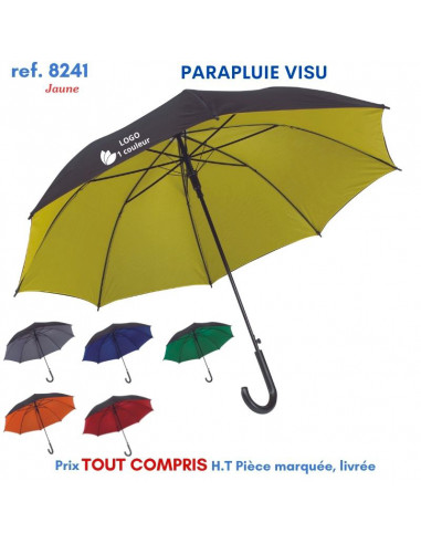 PARAPLUIE VISU REF 8241 8241 PARAPLUIES PUBLICITAIRES  8,86 €