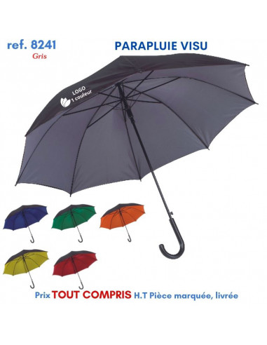 PARAPLUIE VISU REF 8241 8241 PARAPLUIES PUBLICITAIRES  8,86 €