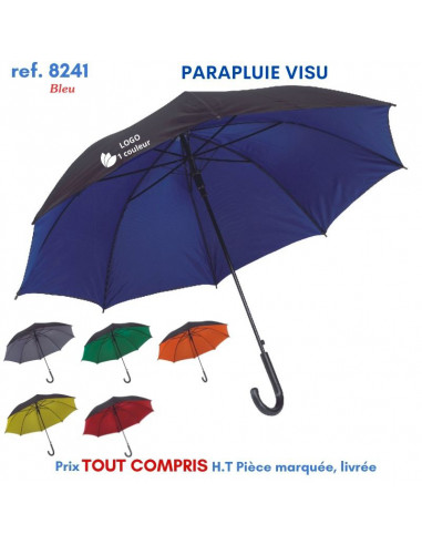 PARAPLUIE VISU REF 8241 8241 PARAPLUIES PUBLICITAIRES  8,86 €