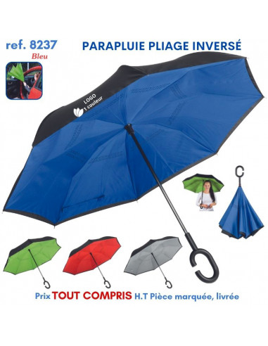 PARAPLUIE PLIAGE INVERSE REF 8237 8237 PARAPLUIES TEMPETE  12,16 €