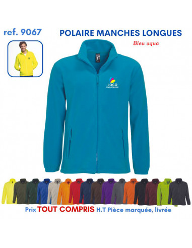 POLAIRE MANCHES LONGUES HOMME REF 9067 9067 POLAIRE PUBLICITAIRE PERSONNALISE  17,57 €