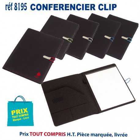 CONFERENCIER CLIP REF 8195 8195 conférenciers personnalisés  8,91 €