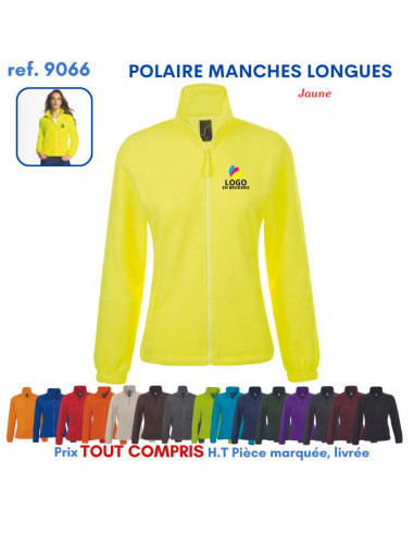 POLAIRE MANCHES LONGUES FEMME REF 9066 9066 POLAIRE PUBLICITAIRE PERSONNALISE  17,57 €