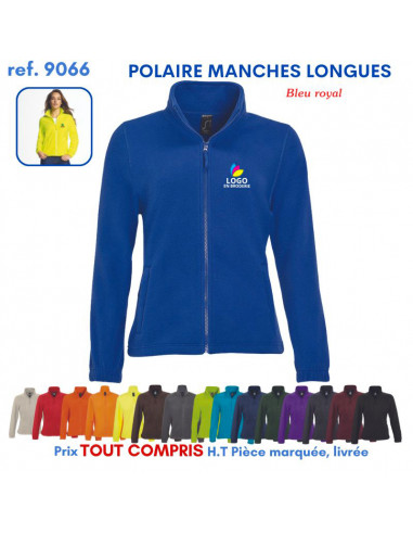 POLAIRE MANCHES LONGUES FEMME REF 9066 9066 POLAIRE PUBLICITAIRE PERSONNALISE  17,57 €