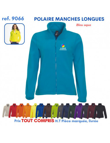 POLAIRE MANCHES LONGUES FEMME REF 9066 9066 POLAIRE PUBLICITAIRE PERSONNALISE  17,57 €