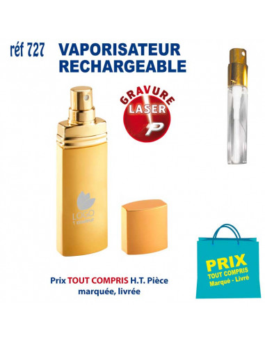 VAPORISATEUR DE PARFUM REF 727 727 DIVERS : BROSSES - PEIGNES - VAPORISATEURS  2,50 €