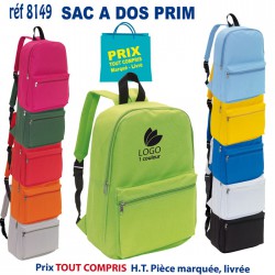 SAC A DOS PRIM REF 8149 8149 SAC A DOS  6,07 €