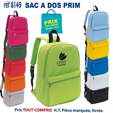 SAC A DOS PRIM REF 8149 8149 SAC A DOS  6,07 €
