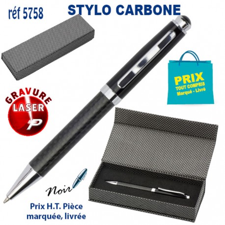 STYLO CARBONE REF 5758 5758 Ecrin set parure stylos  9,34 €