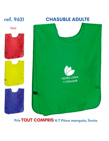 CHASUBLE ADULTE REF 9621 9621 VOYAGE : OBJET PUBLICITAIRE  5,45 €