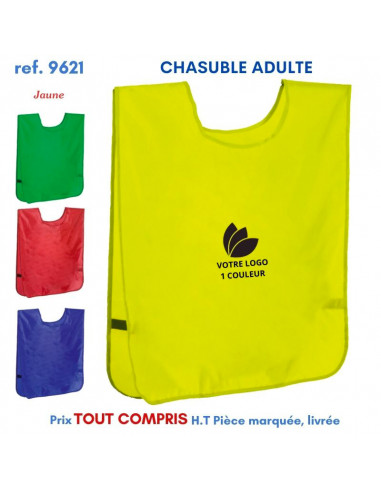 CHASUBLE ADULTE REF 9621 9621 VOYAGE : OBJET PUBLICITAIRE  5,45 €