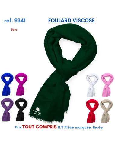 FOULARD VISCOSE REF 9341 9341 ECHARPES  6,99 €