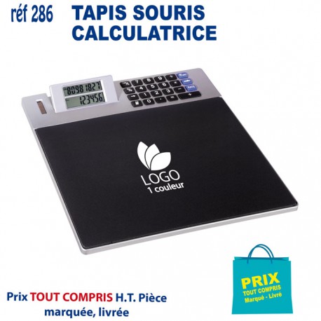 TAPIS SOURIS CALCULATRICE REF 286 286 SOURIS TAPIS SOURIS  5,25 €