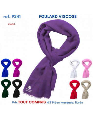 FOULARD VISCOSE REF 9341 9341 ECHARPES  6,99 €