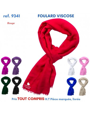 FOULARD VISCOSE REF 9341 9341 ECHARPES  6,99 €