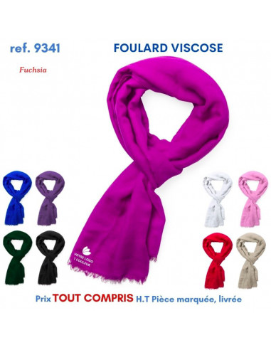 FOULARD VISCOSE REF 9341 9341 ECHARPES  6,99 €