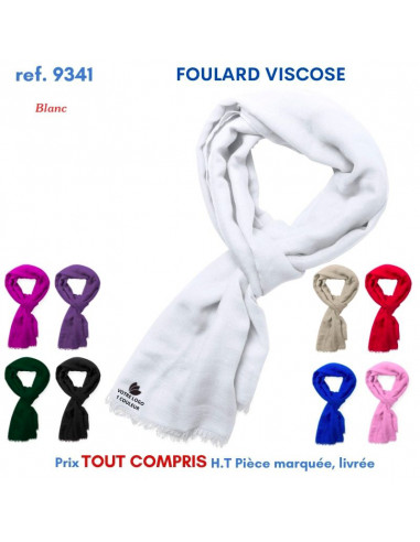 FOULARD VISCOSE REF 9341 9341 ECHARPES  6,99 €