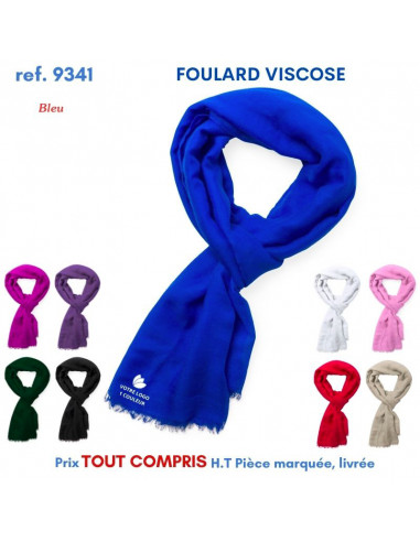 FOULARD VISCOSE REF 9341 9341 ECHARPES  6,99 €