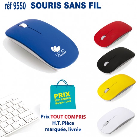 SOURIS SANS FIL REF 9550 9550 SOURIS TAPIS SOURIS  5,96 €