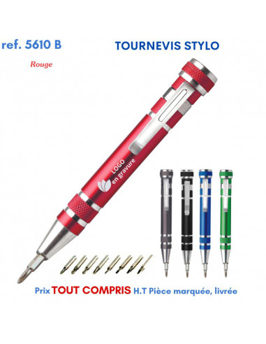 TOURNEVIS STYLO REF 5610B 5610B OUTILS PUBLICITAIRES  4,13 €