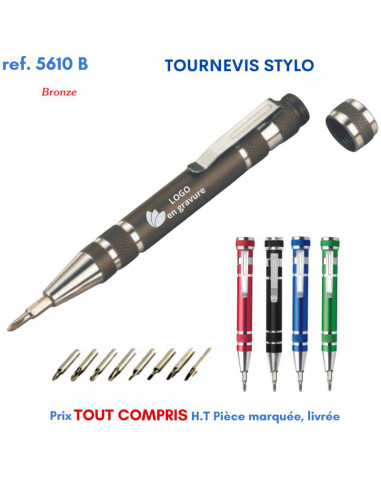 TOURNEVIS STYLO REF 5610B 5610B OUTILS PUBLICITAIRES  4,13 €