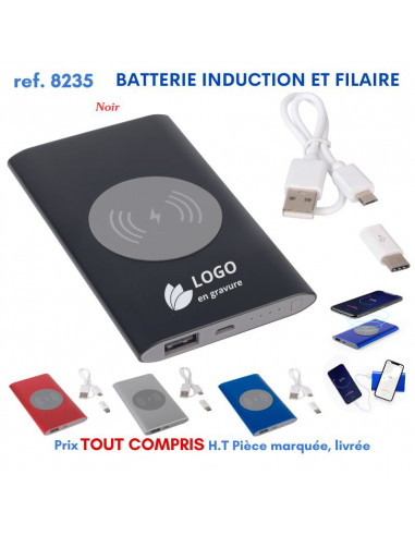 BATTERIE INDUCTION ET FILAIRE REF 8235 8235 BATTERIE DE SECOURS - CHARGEUR  10,83 €