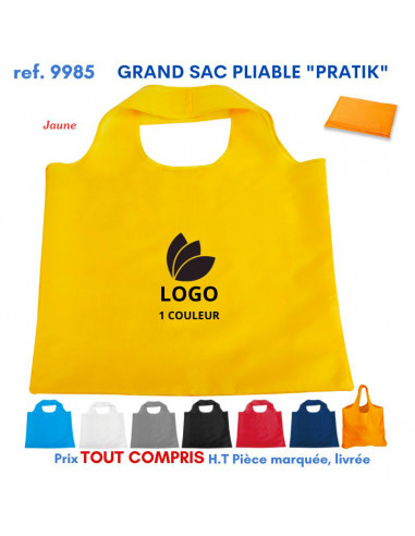 GRAND SAC PLIABLE PRATIK REF 9985 9985 SACS PLIABLES  1,64 €