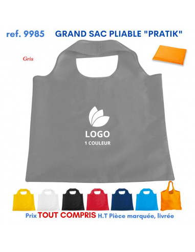 GRAND SAC PLIABLE PRATIK REF 9985 9985 SACS PLIABLES  1,64 €