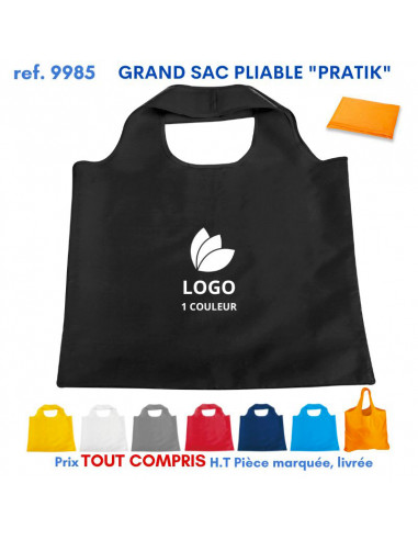 GRAND SAC PLIABLE PRATIK REF 9985 9985 SACS PLIABLES  1,64 €