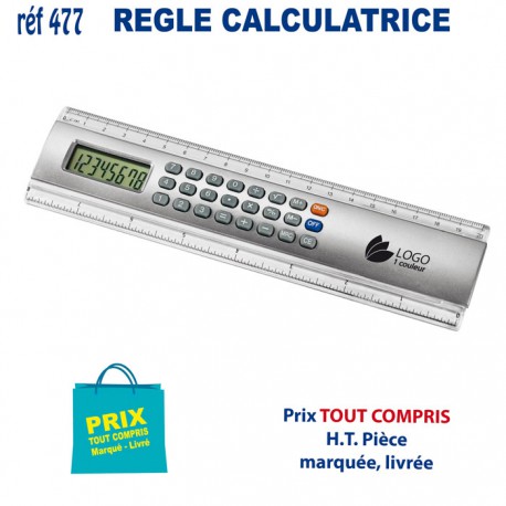 REGLE CALCULATRICE REF 477 477 Règles publicitaires  1,95 €